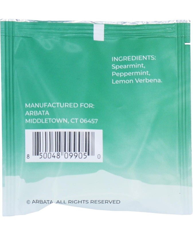 Arbata Imperial Peppermint Tea, Pyramid Tea Bags 12 Tea Sachets~Caffeine-Free gallery