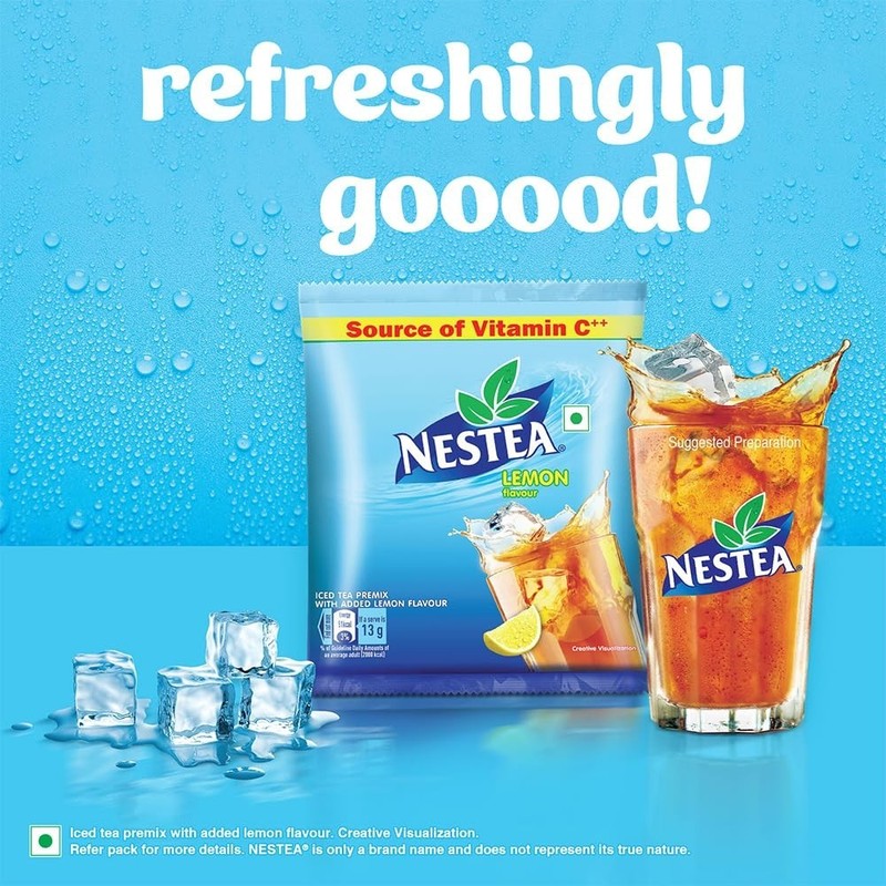 NESTEA Instant Iced Tea, Lemon Flavour - 400g Pouch - refreshing drink gallery