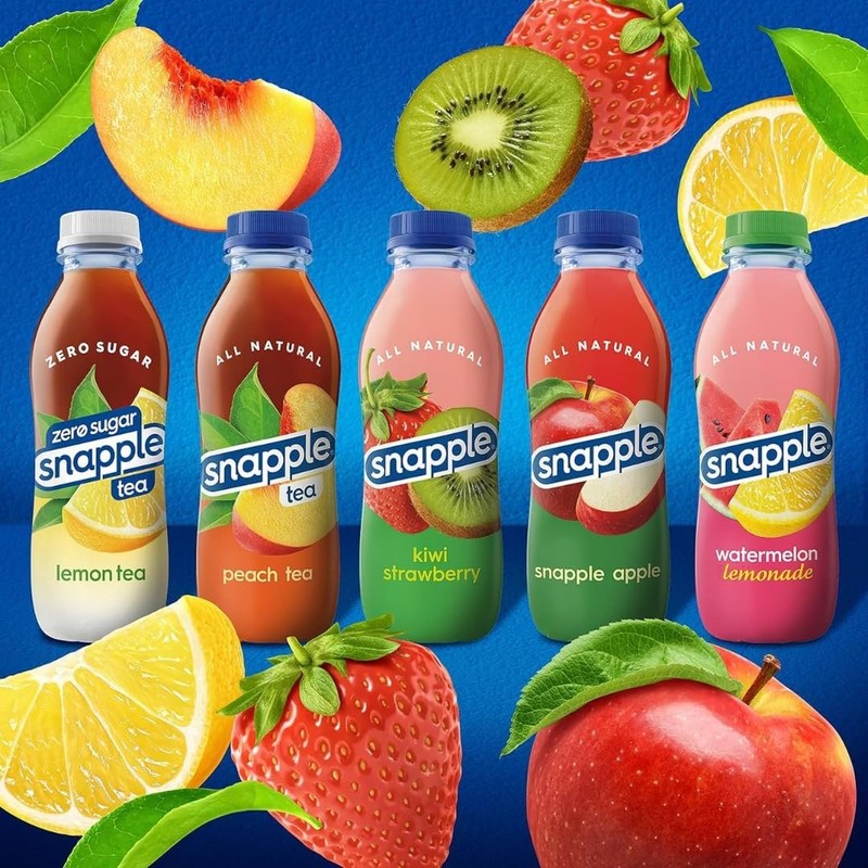Snapple Tea Variety Pack, 6 Assorted Flavors – 16 fl oz (Pack of 12) gallery