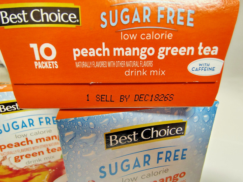 Best Choice Peach Mango Green Tea w/ Caffeine, 10/Box, BB 1226, Lot of 6 gallery
