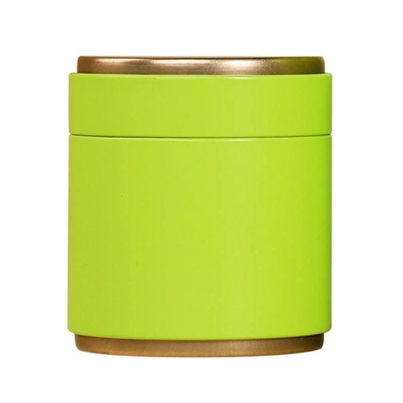 Tea Containers Cans Candy Snacks Small Round Boxes Portable Tin Cans gallery