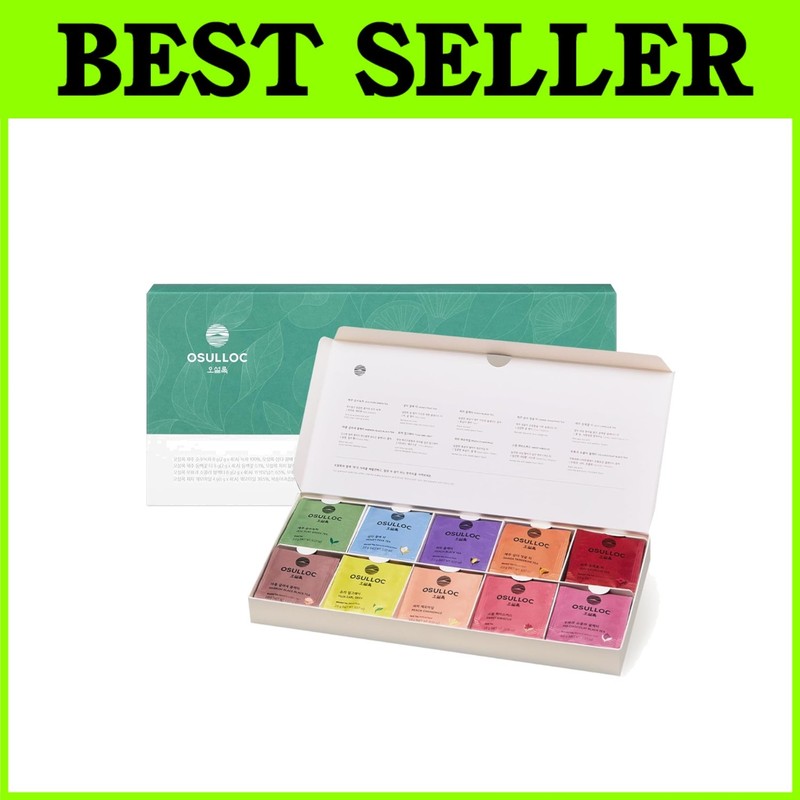 Artisan Tea Collection Sampler: 40 ct, 10 Flavors