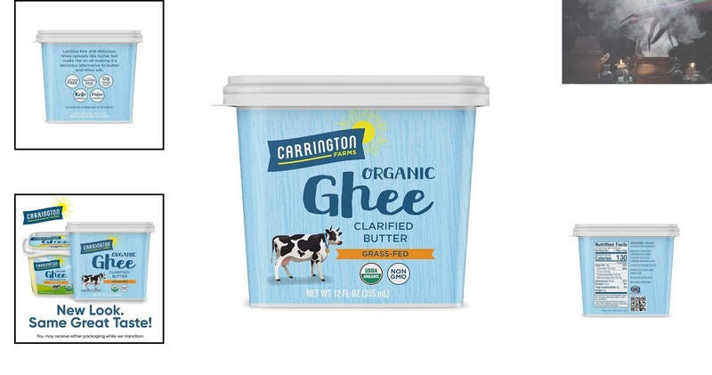Support Local with USDA Organic Ghee, 12 Fl Oz - Perfect for Healthier Cooking gallery