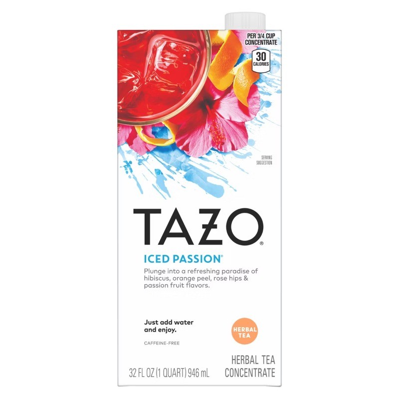 Iced Passion Herbal Tea Concentrate – 32 fl oz