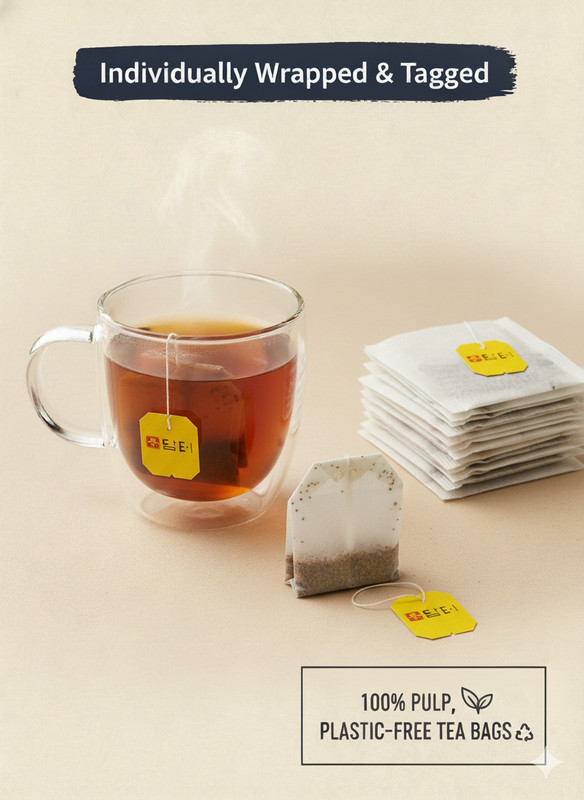Damtuh Korean Roasted Rice & Solomon's Seal Tea 누룽지 둥굴래차 Traditional Herbal Tea gallery