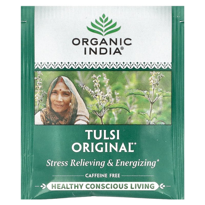 Tulsi Tea, Original, Caffeine-Free, 18 Infusion Bags, 1.14 oz (32.4 g) gallery