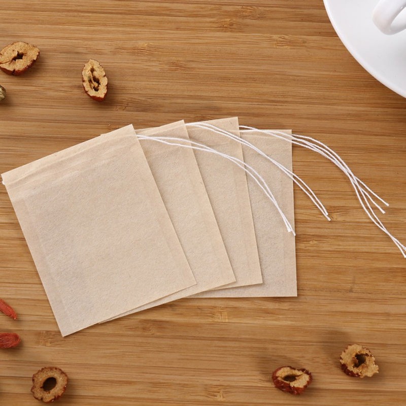 Rectangular Shaped Tea Pouches For Herbs Everyday Use 100Set gallery