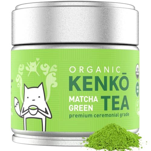 KENKO Matcha Green Tea Powder USDA Organic Ceremonial Grade – Japanese Green