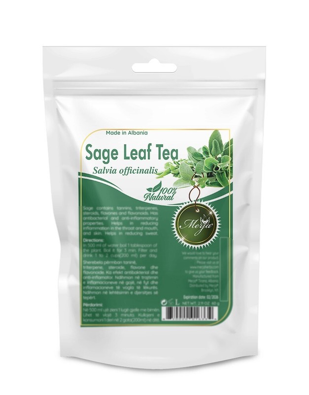 Sage Leaf Tea – Loose Tea – Dry Natural Tea – Mediterranean