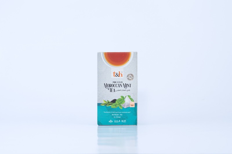 Premium Ceylon Black Tea with Refreshing Moroccan Mint : t&h gallery