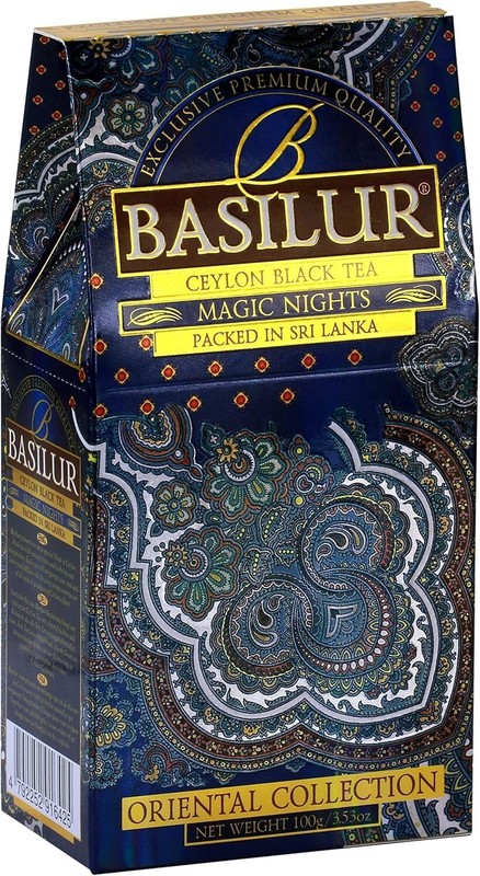 Basilur Orintal Tea collection Magic Night Black Tea, 100g (3.52oz)