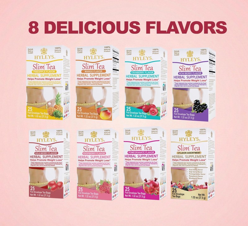 Hyleys Slim Tea 42 Ct Assorted - Weight Loss Herbal 42 Count (Pack of 1) gallery