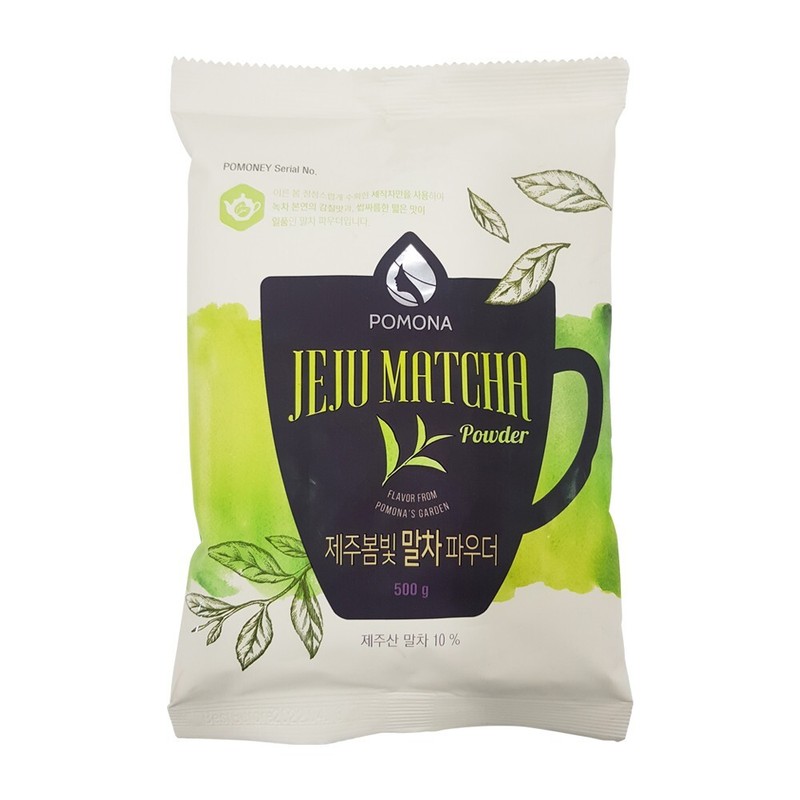 POMONA Jeju Matcha Green Tea Powder 500g 17oz. / Latte Yogurt Ice Cream Baking