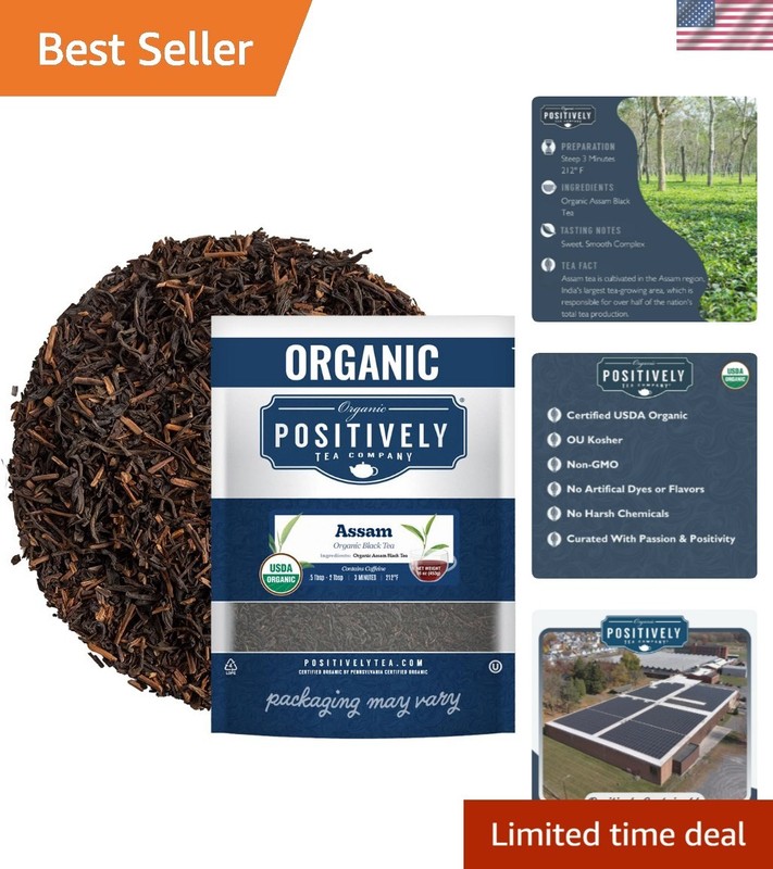 Assam TGFOP Black Tea, Loose Leaf, 16 Ounce