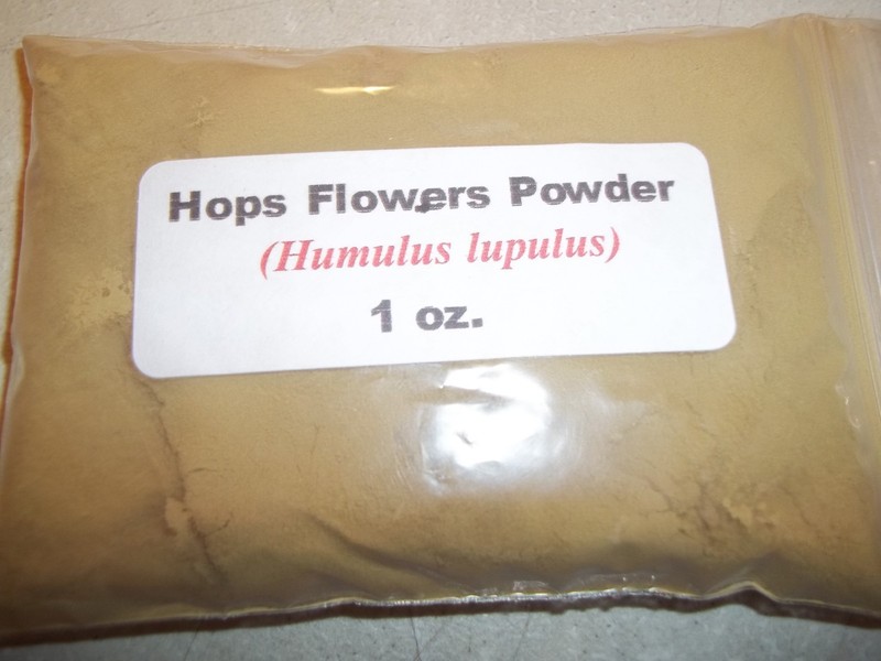 1 oz. Hops Flowers Powder (Humulus lupulus)