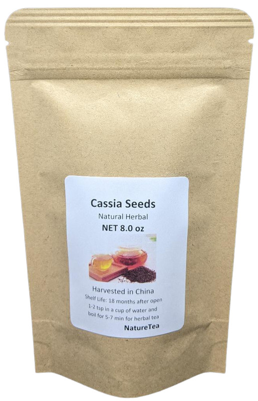 Cassia Seeds – 决明子(결명자) Roasted Loose Seeds from 100% Nature, Wild Crafted
