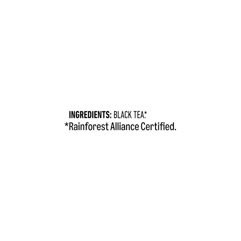 Individually Wrapped Classic Black Tea Bags, 100 Count | Rainforest Certified gallery