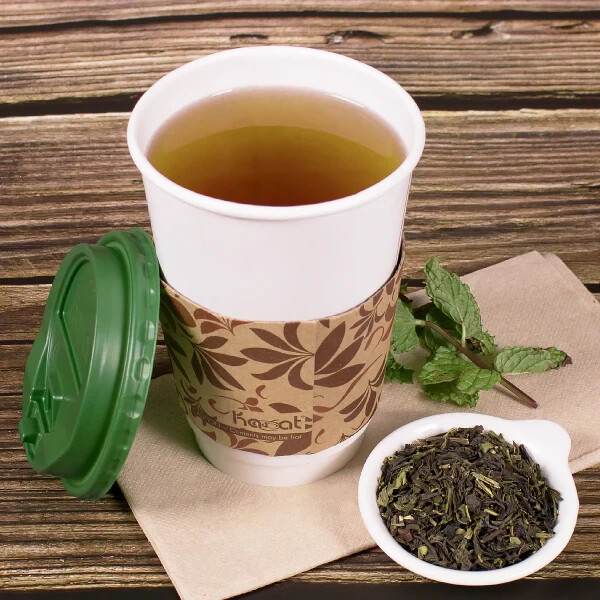 Tea Zone Green Tea Leaves - Case / 25 bags, T1020