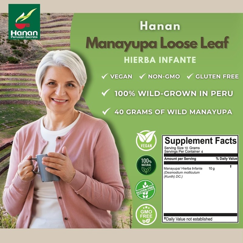 Manayupa - Liver Cleanse Detox & Repair All-Natural, Dried Leaves from Peru gallery