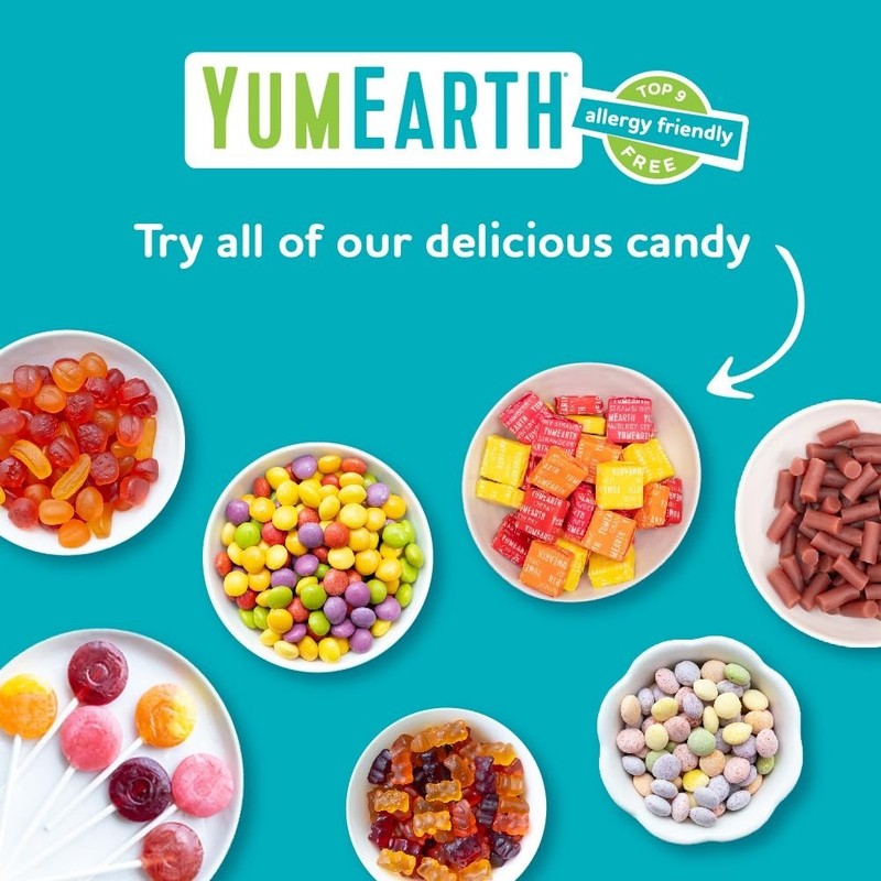 Individually Wrapped Fruit-Flavored Lollipops - Gluten-Free & Non-GMO, 60 Count gallery