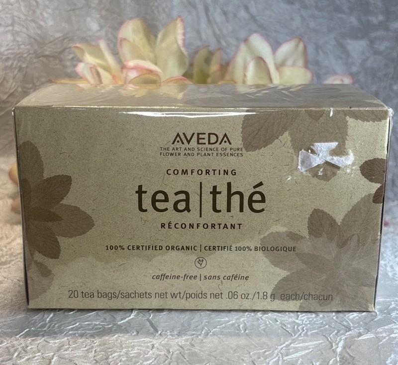 Aveda Comforting Herbal Tea Caffeine-Free Organic 20 Sachets Bags SEALED FreeSh