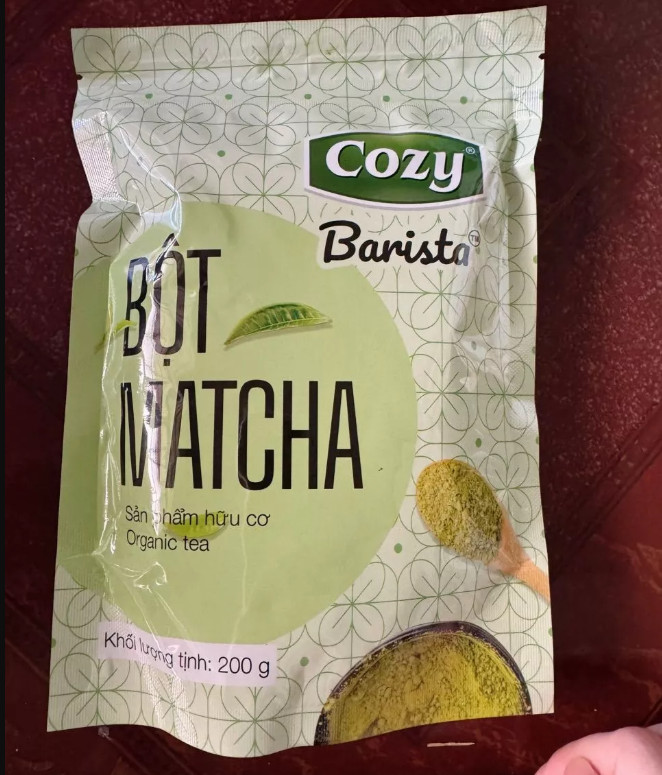 Matcha Green Tea Powder Ground Japanese Tech Cozy Barista 7. 05 Oz