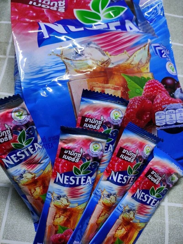 2x NESTEA Instant Mixed Berries High Vitamin C Thai Tea Iced Hot Halal gallery