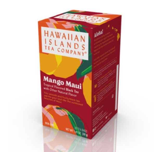 Hawaiian Islands Tropical Tea – 20 Teabags – All Natural – Made in Hawaii