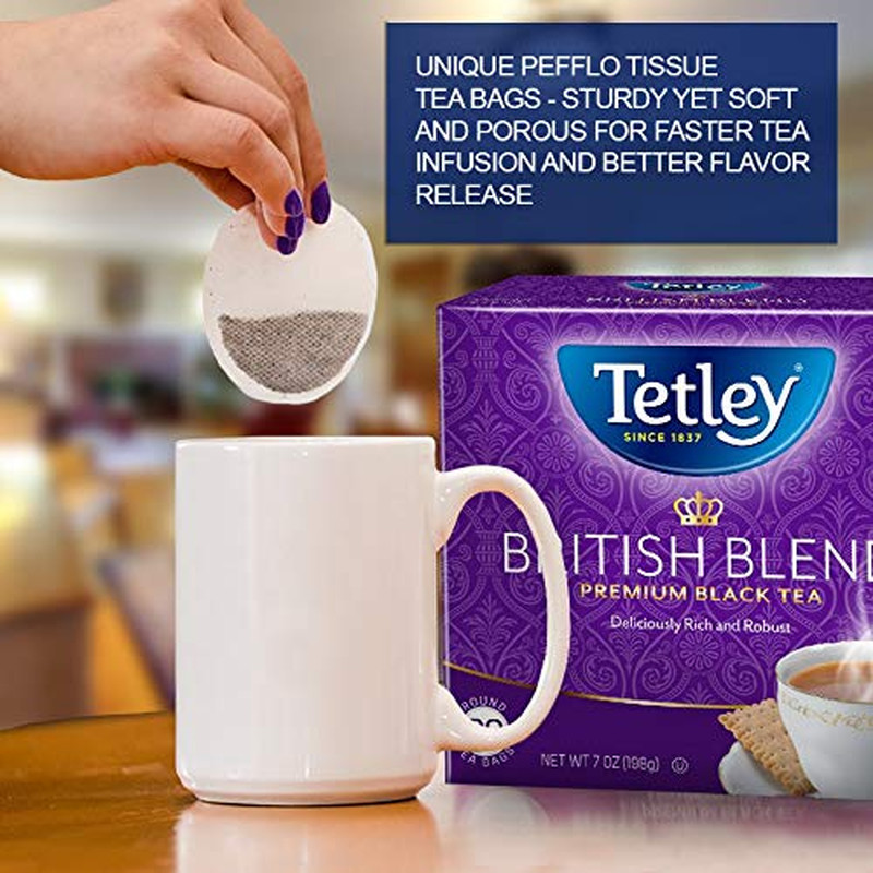 British Blend Premium Black Tea, Regular, 80 Teabags (Pack of 12) gallery