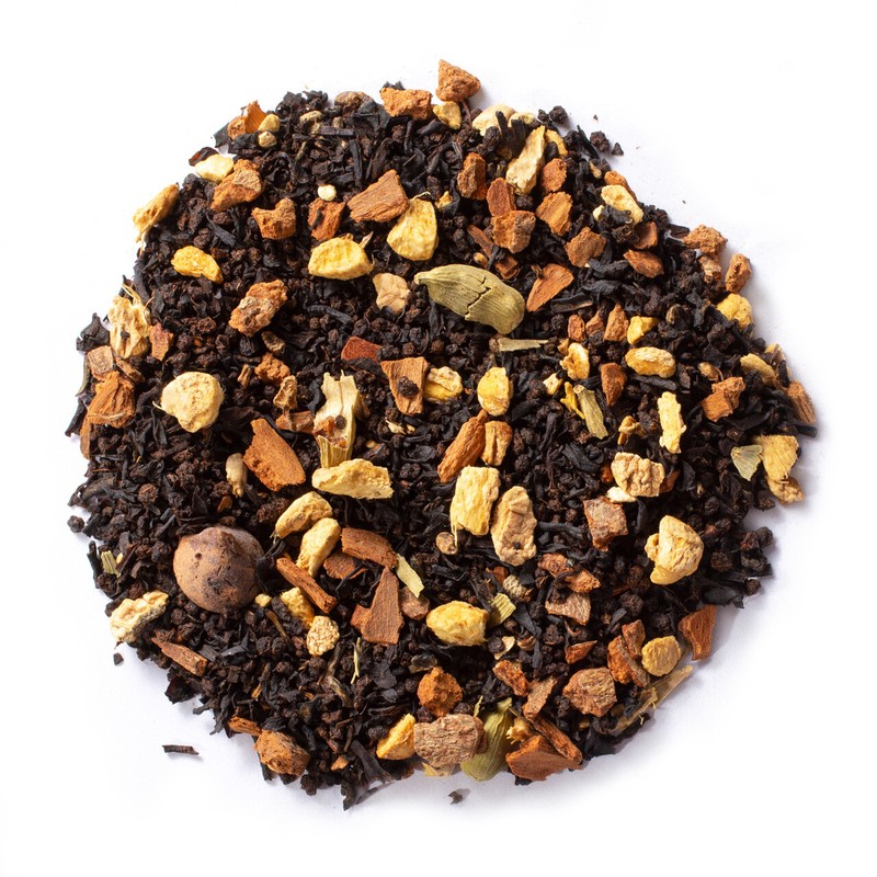Organic Chocolate Chip Chai Tea – Loose Leaf 1/2 Pound Factory Sealed