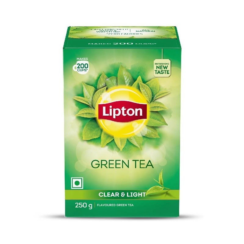 Lipton Clear & Light Loose Green Tea leaves 100g pack gallery