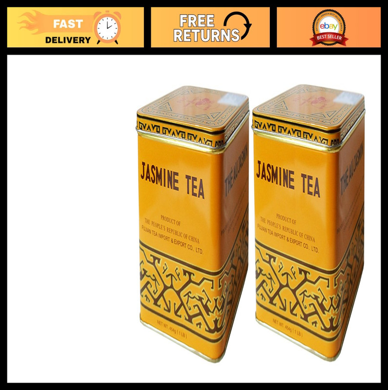 All-Natural Jasmine Green Tea – Sunflower 1033 – 2-Pack Restaurant Favorite