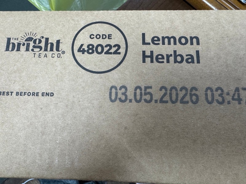 100x .11oz Bright Tea Lemon Herbal Rails 48022 BB 5/3/2026 Herbal Tisane No caff gallery