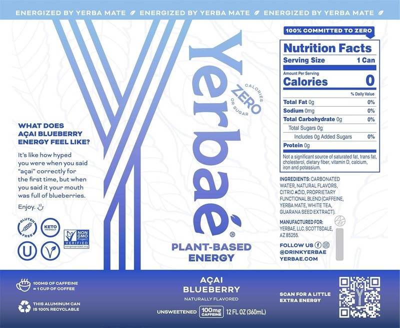 Plant-Based Energy Seltzer - Variety Performance Pack with Zero Sugar & Calories gallery