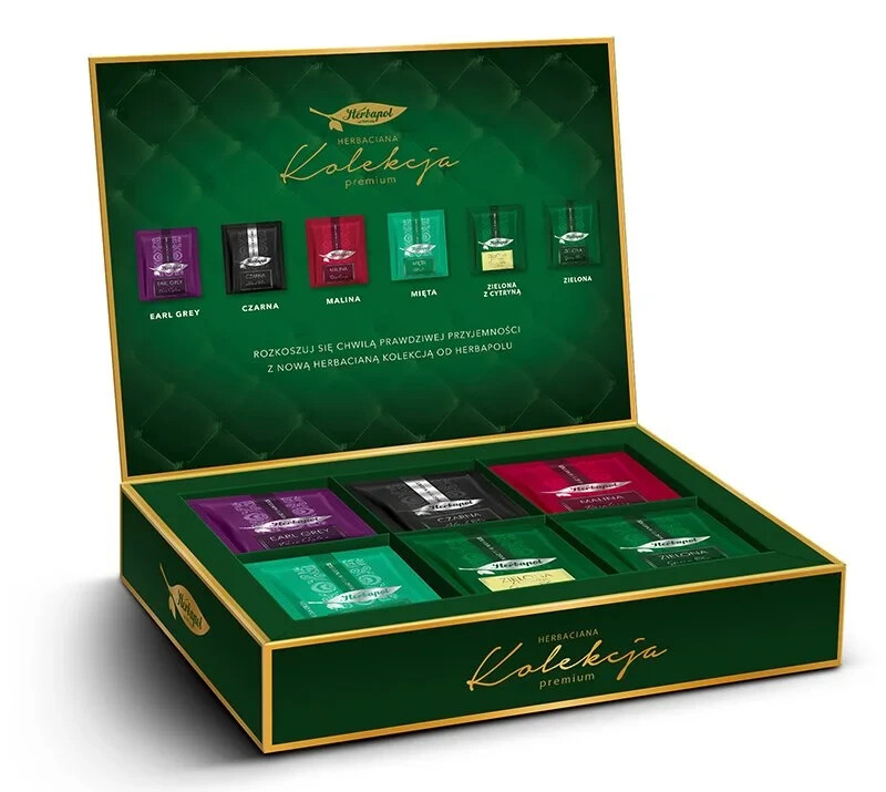 HERBAPOL Premium Tea Collection 91.2 g (6×8 bags)