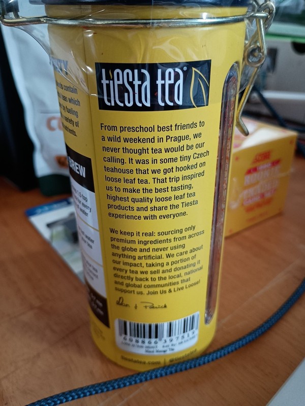 Tiesta Tea Maui Mango 5.5oz gallery