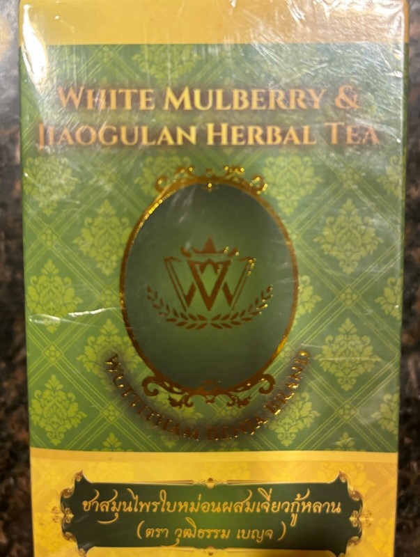 White Mulberry tea white Mulberry Leaf and JiaogulanTea – Blood Sugar