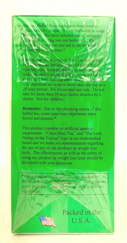 China Slim Tea Herbal Dieter's Delight - Extra Strength (36 Tea Bags) 3.17 oz gallery