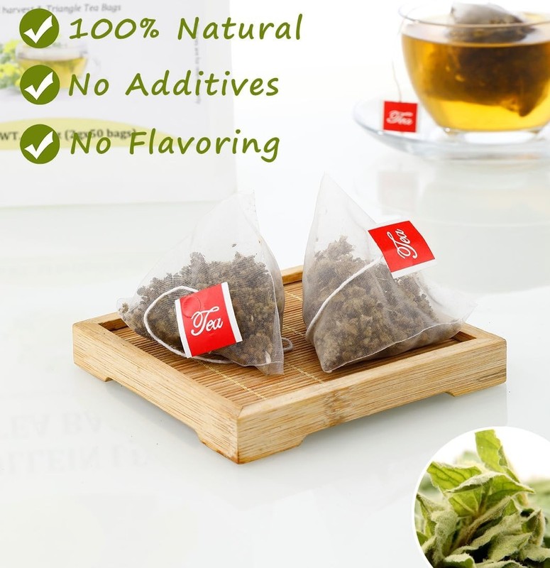 Caffeine Free Mullein Leaf Tea - 50 Tea Bags for Respiratory Wellness & Cleanse gallery