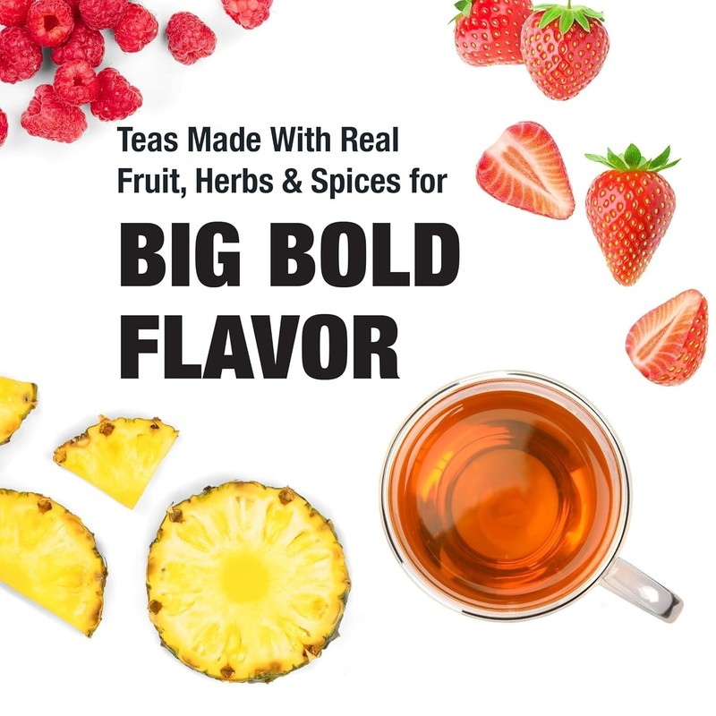Strawberry Pineapple Green Tea - Refreshing Loose Leaf Blend, gallery
