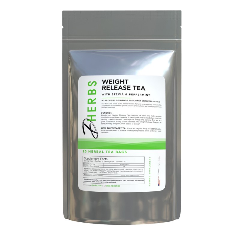 Dherbs Weight Release Tea, 40 Grams