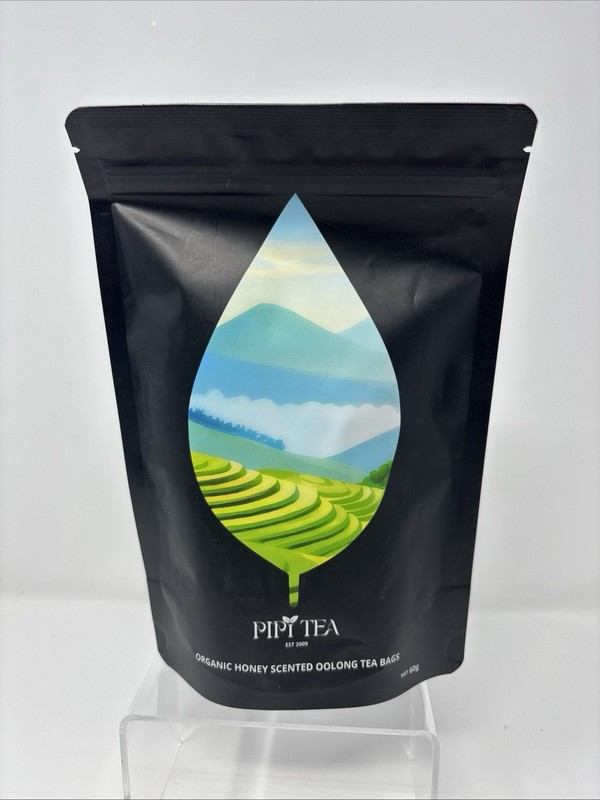 PiPi Tea Organic Oolong Bags 20ct Anxiety &Stress relief Calming tea NEW Exp2028