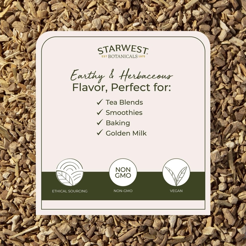 Starwest Botanicals Organic Ashwagandha Root - Dried Herb 4 Ounce (Pack of 1) gallery