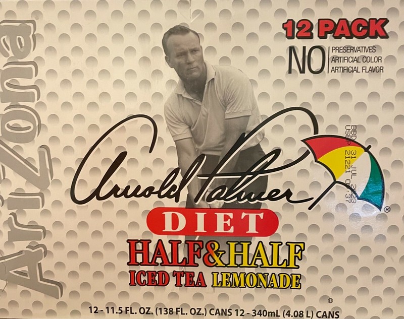 Arizona Arnold Palmer Diet Iced Tea Lemonade 11.5 Oz Cans (Pack Of 12)