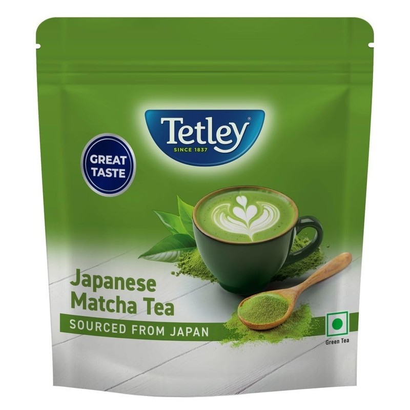 Tetley Matcha Green Tea Powder 50g Japanese Sourced Smooth Flavor 33 Servings