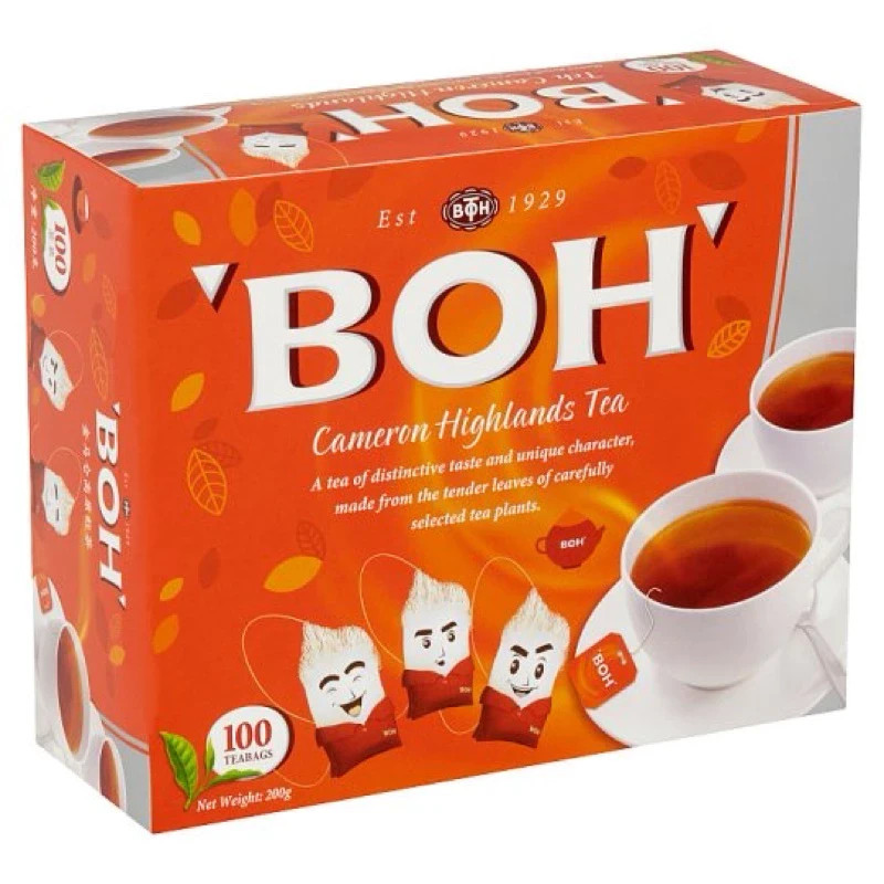 NEW BOH Cameron Highlands Tea – 100 tea bags
