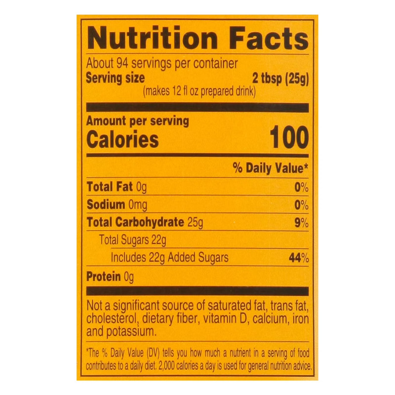 4C Lemon iced tea mix, 5 Lb bag gallery