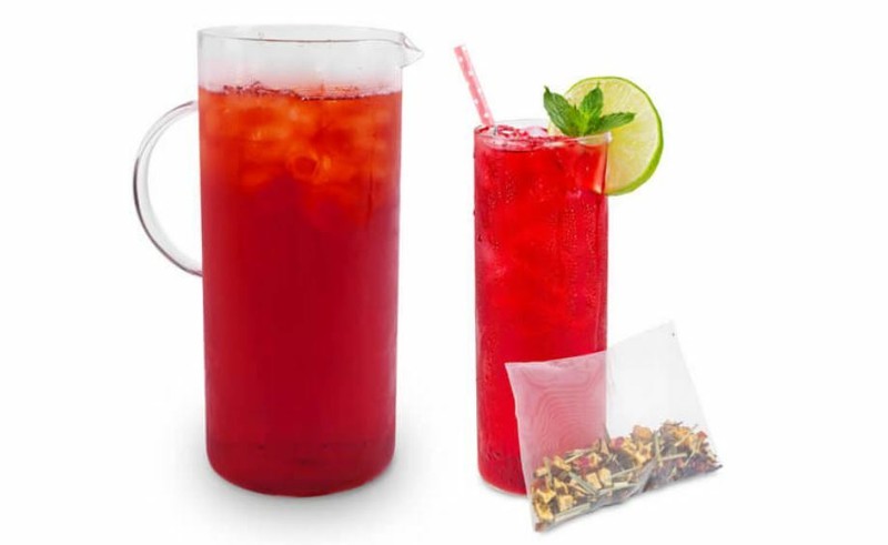 Passionfruit tango iced pouch 12 count bag makes 32 oz of tea each fresh