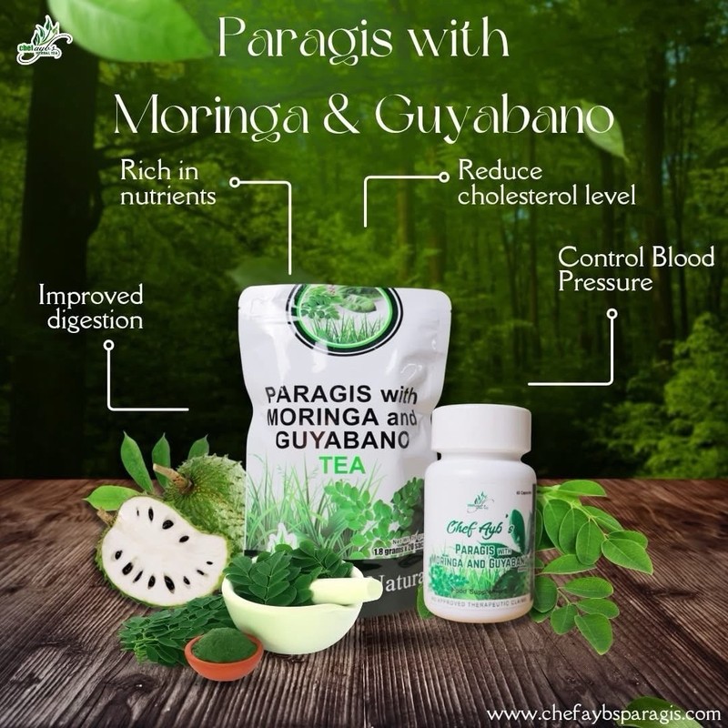 Chef Aybs Paragis Tea with Moringa & Guyabano Extract 3 In 1 (20 Tea bags) gallery