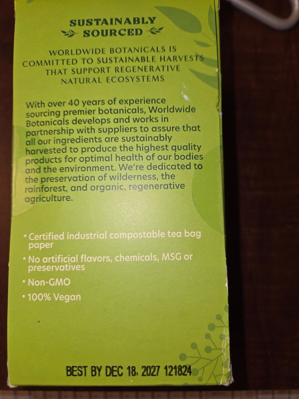 Worldwide Botanicals - Herbal Tea Sampler gallery